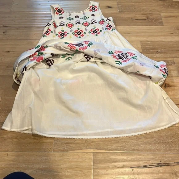 Anthropologie Dolly Embroidered Mini Dress - Picture 6 of 6